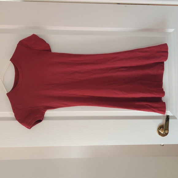 Jean Paul Gaultier T-shirt mini dress in red - Picture 3 of 6